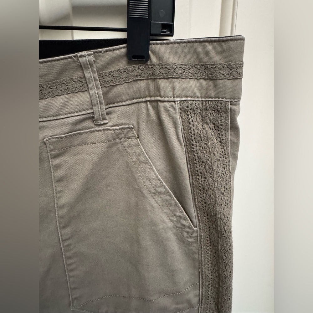 Democracy Absolution Lace Trimmed Cargo Pants - Picture 4 of 10